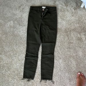 L’agence Ankle Army Green jeans